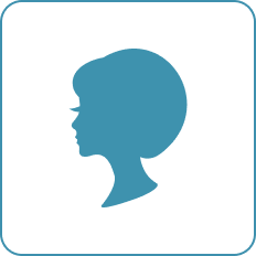 女性のアイコン画像