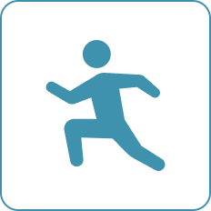 運動しているアイコン画像